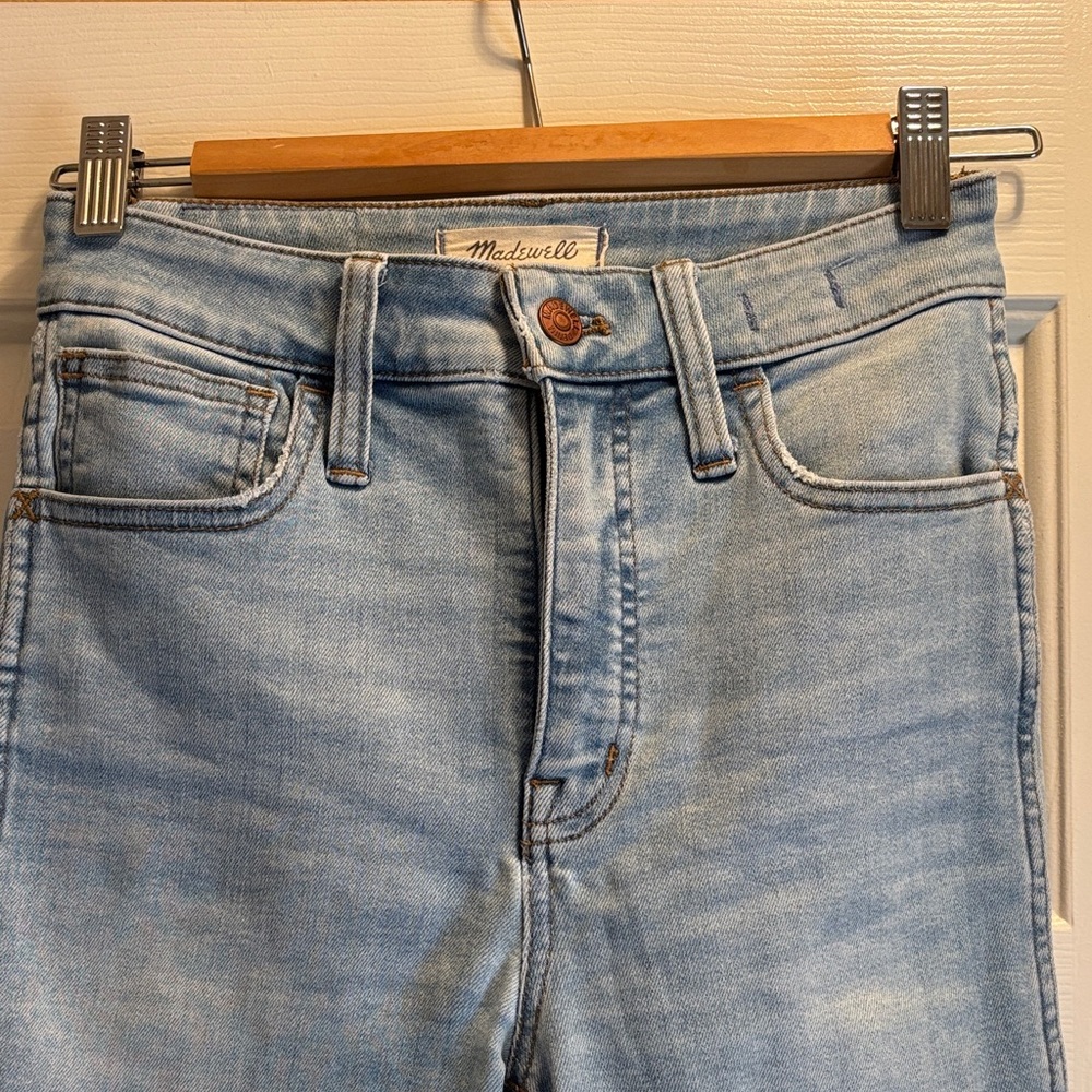 Madewell Women's High Rise Light Blue Jeans